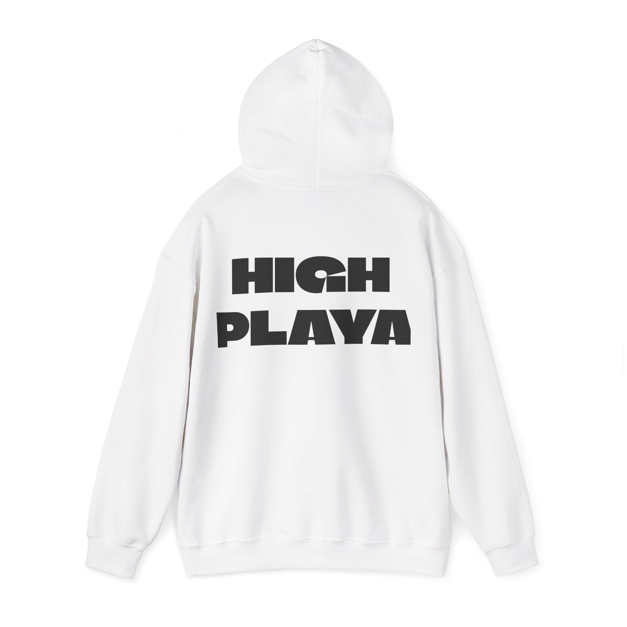 Skull & Roses Hoodie — "High Playa" Graphic Pullover