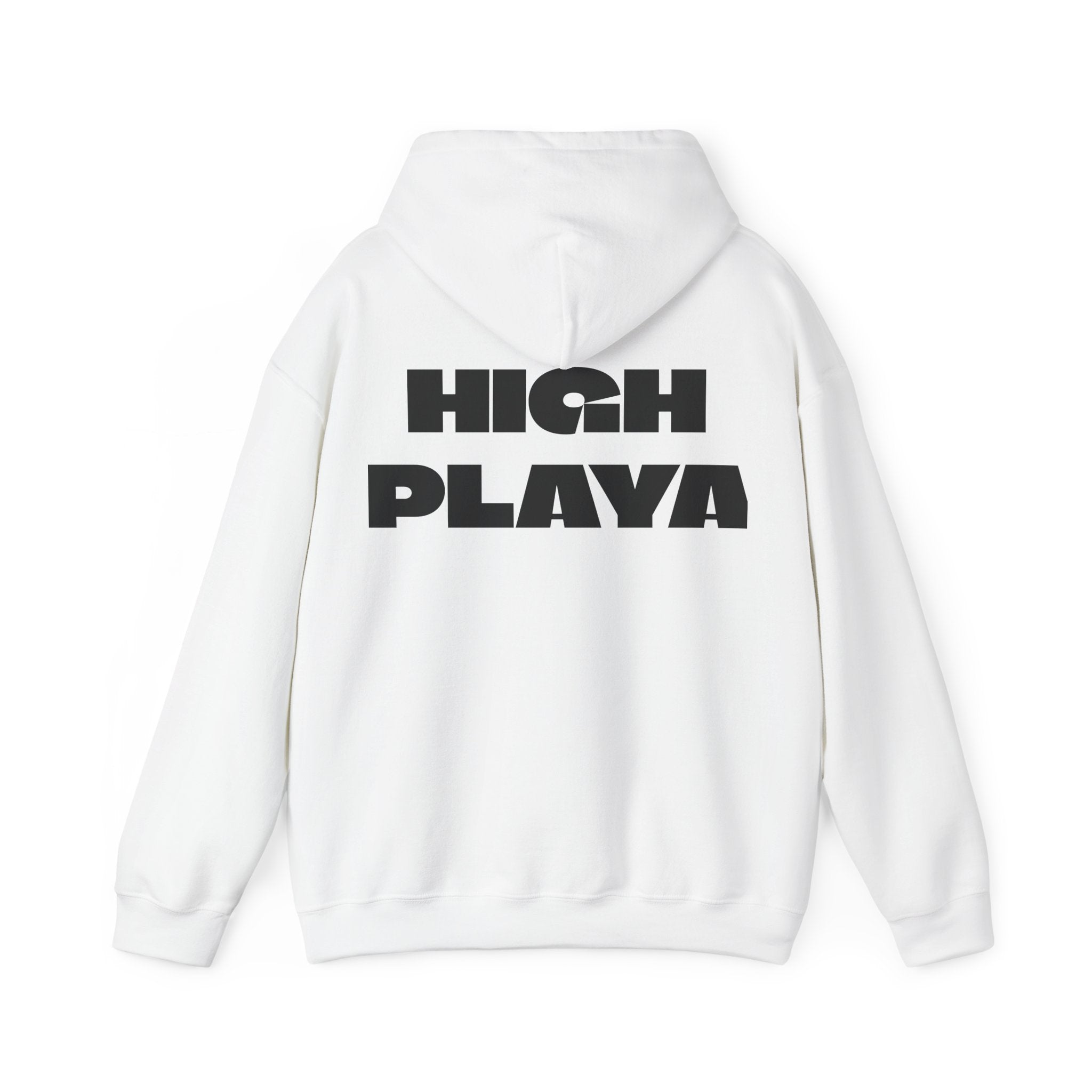 Skull & Roses Hoodie — "High Playa" Graphic Pullover